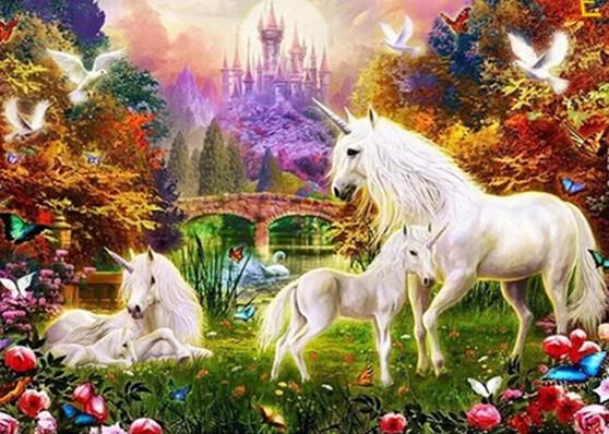 Алмазная мозаика Чудесная страна 30x40 см без рамки 40x8x5 см (H8983)