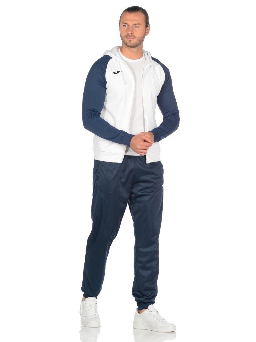 Олимпийка Joma 101967.203 Academy Iv Zip-Up Hoodie M White/Navy (8424309452360)