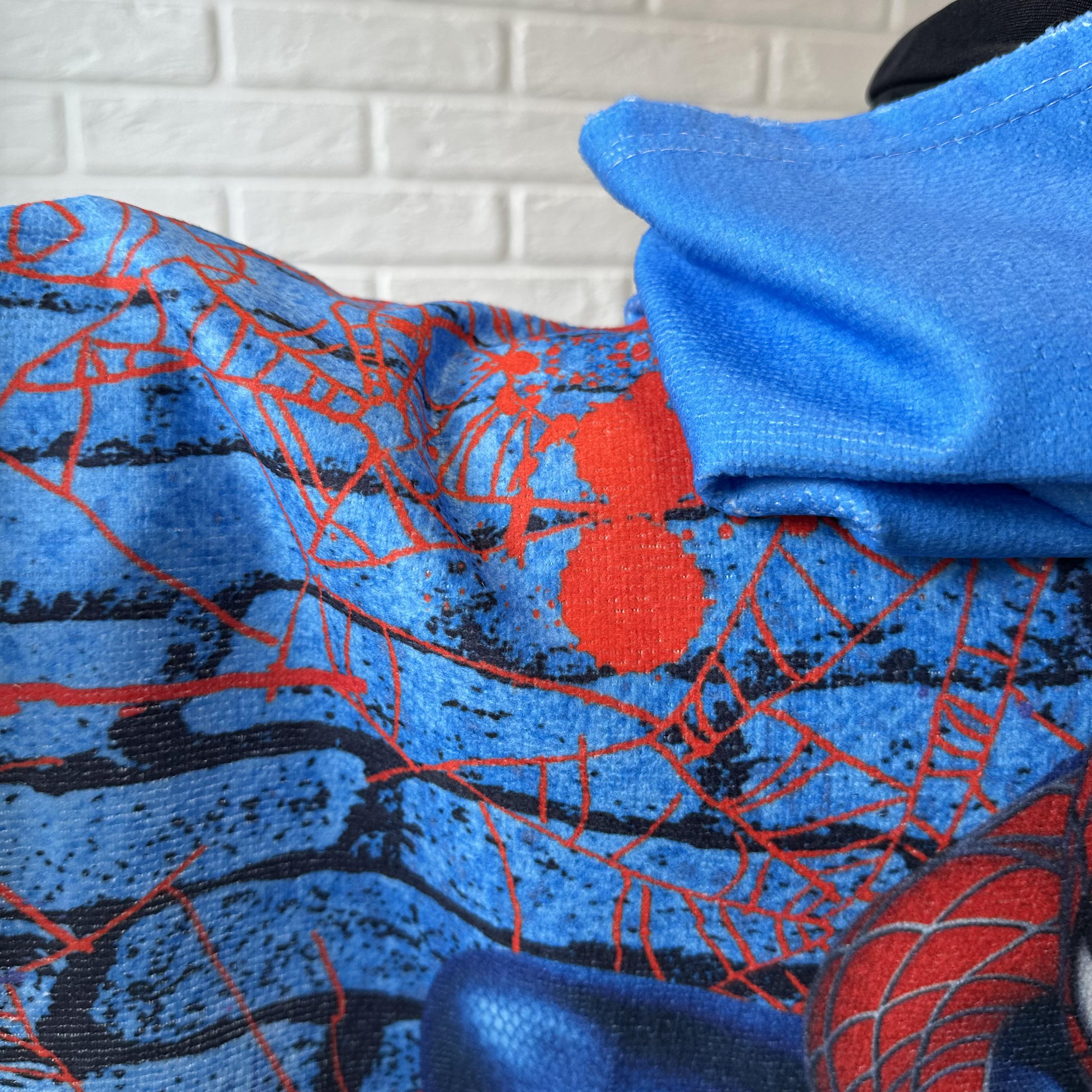 Пончо-рушник дитячий з малюнком з капюшоном мікрофібра 60x60 см (27458869) - фото 5 Пончо-рушник дитячий з малюнком з капюшоном мікрофібра 60x60 см (27458869) - фото 5