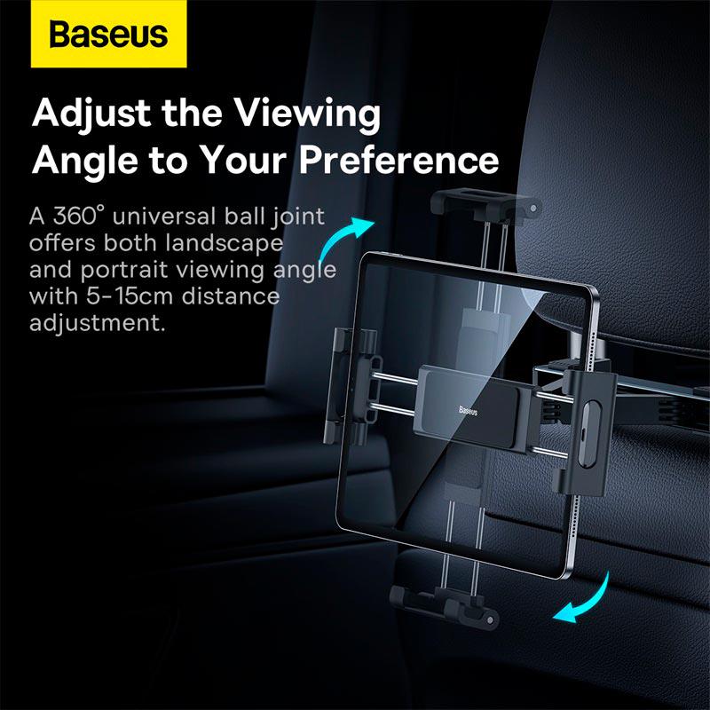 Держатель для телефона в авто BASEUS SUTQ000001 JoyRide Pro Backseat Car Mount (575650) - фото 9