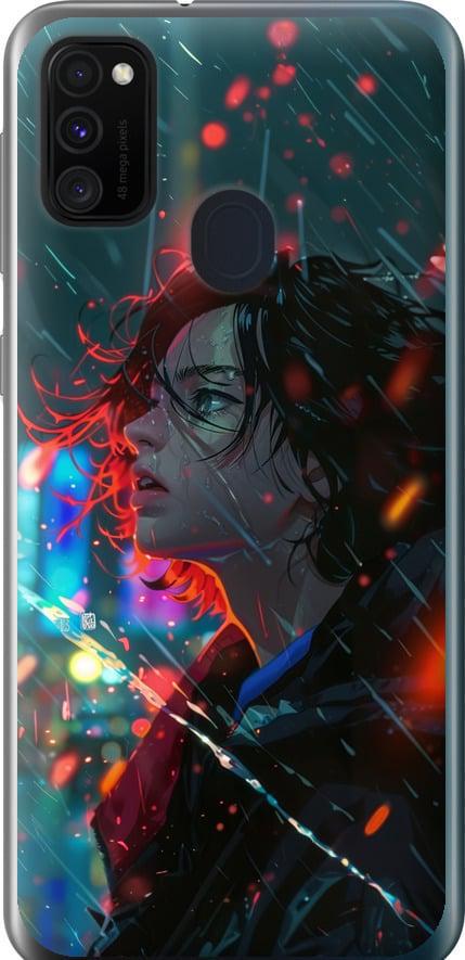 Чехол на Samsung Galaxy M21 M215F Ночные огни (6096u-2016-42517)