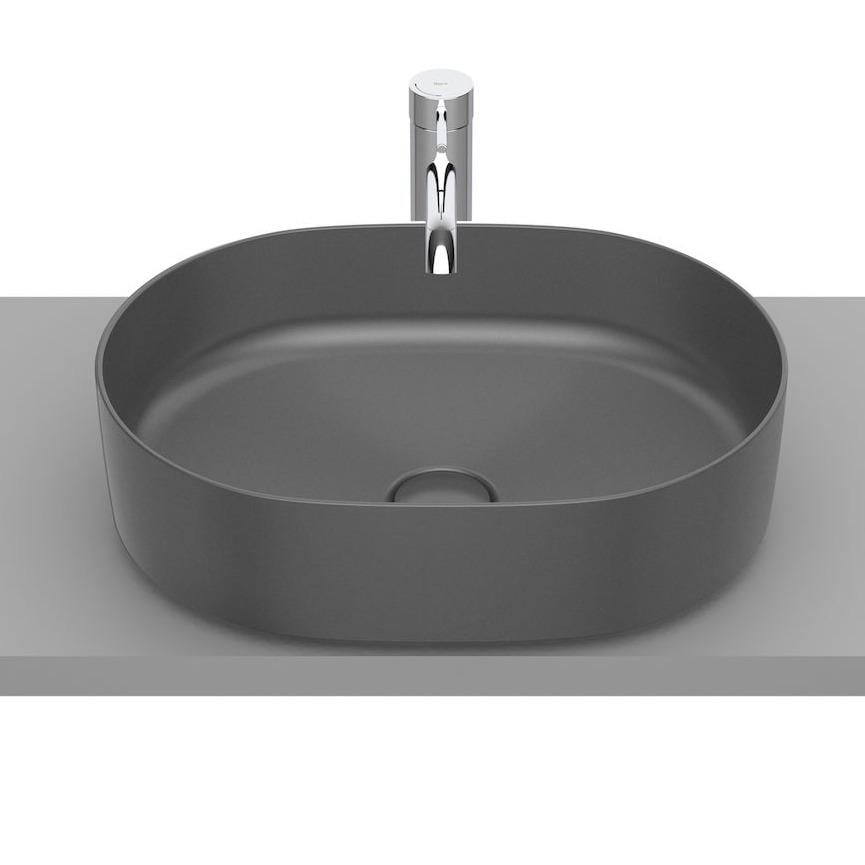 Умывальник накладной ROCA INSPIRA A327520640 500x370x140 мм Черный (126204)