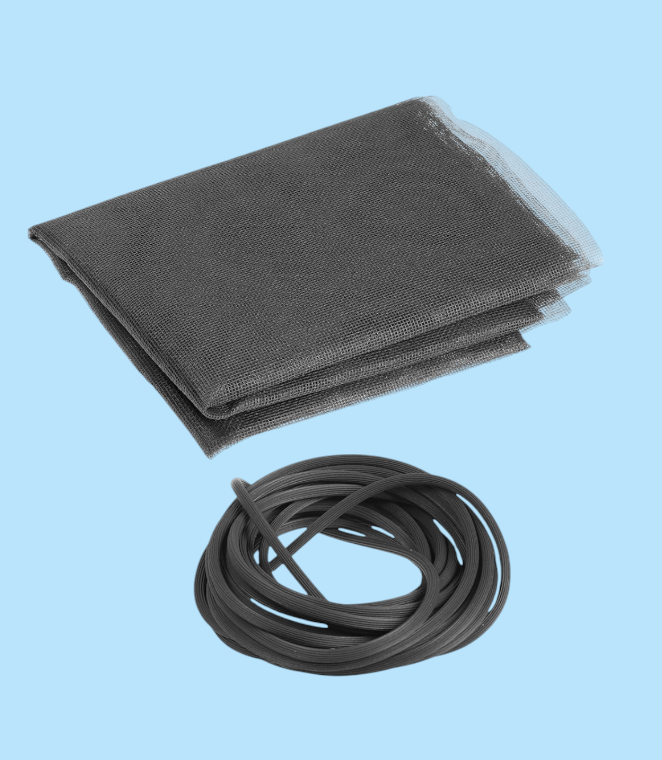 Набір антимоскітний москітна сітка 1,2х1 м і ущільнювач 5 мм х 5 м (1189) - фото 1 Набір антимоскітний москітна сітка 1,2х1 м і ущільнювач 5 мм х 5 м (1189) - фото 1