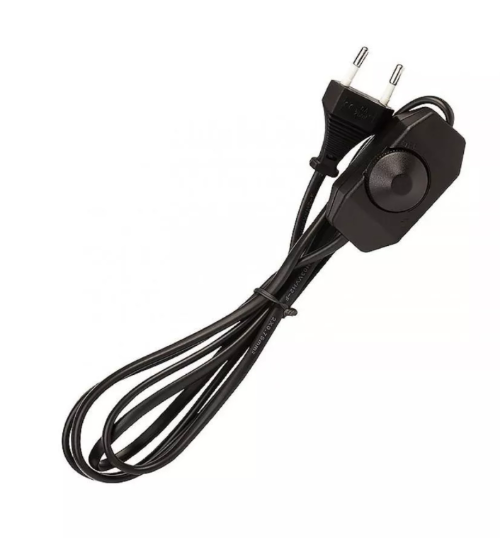 Регулятор-димер и шнур для бра Черный (27848360)