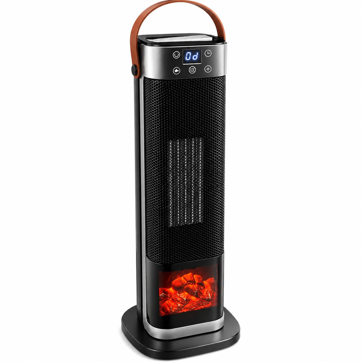 Тепловентилятор Portable Fan Heater HQ30-300BS 1000 Вт до 20 м2 с пультом и сенсорным управлением (38273580)