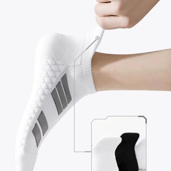 Набор носков для мужчин 5 пар р. 40-42 Белый (Q00592-1) - фото 2 Набор носков для мужчин 5 пар р. 40-42 Белый (Q00592-1) - фото 2