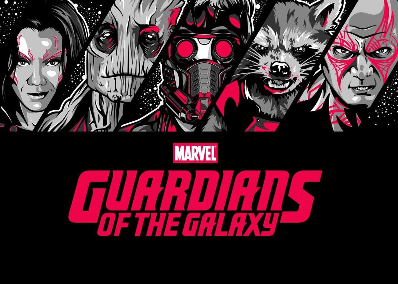 Картина GeekLand Guardians of the Galaxy постер к фильму