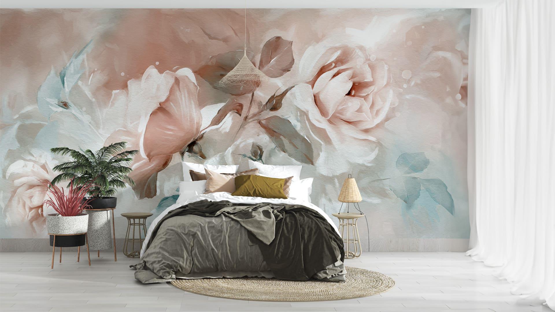 Фотообои флизелиновые Styleo Print-walls Лепестковая тишина 0753 350х270 см (Pw-0753/3)