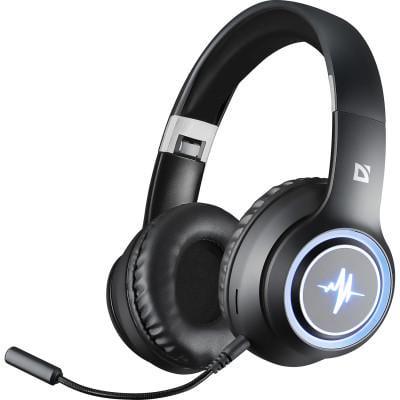 Гарнитура Defender FreeMotion B571 LED Bluetooth гибкий микрофон 3,5 мм Black (36262884)
