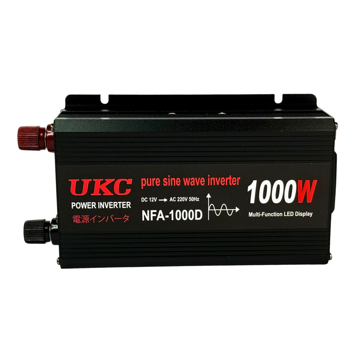 Автомобильный инвертор UKC RB-299 с чистой синусоидой 1000 W AC-DC 12-220V (-NFA-1000D.)