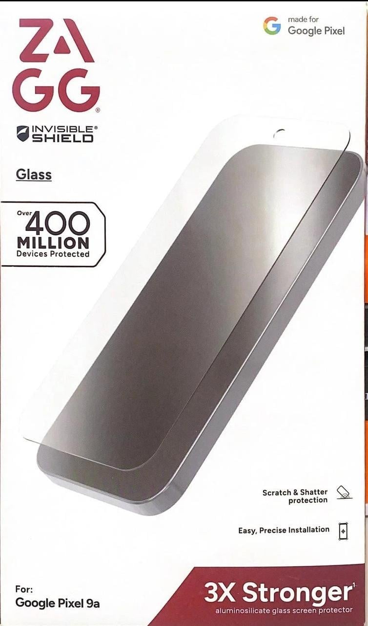 Защитное стекло Zagg Invisible Shield для Google Pixel 9a (3176537529)