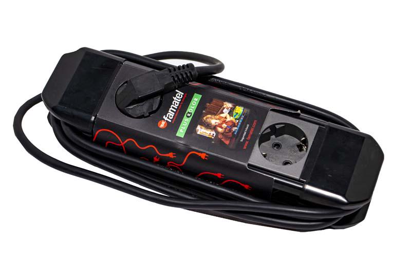 Удлинитель сетевой Famatel 21432 на 4 розетки для Hi-FI аппаратуры 3 м (17858786)
