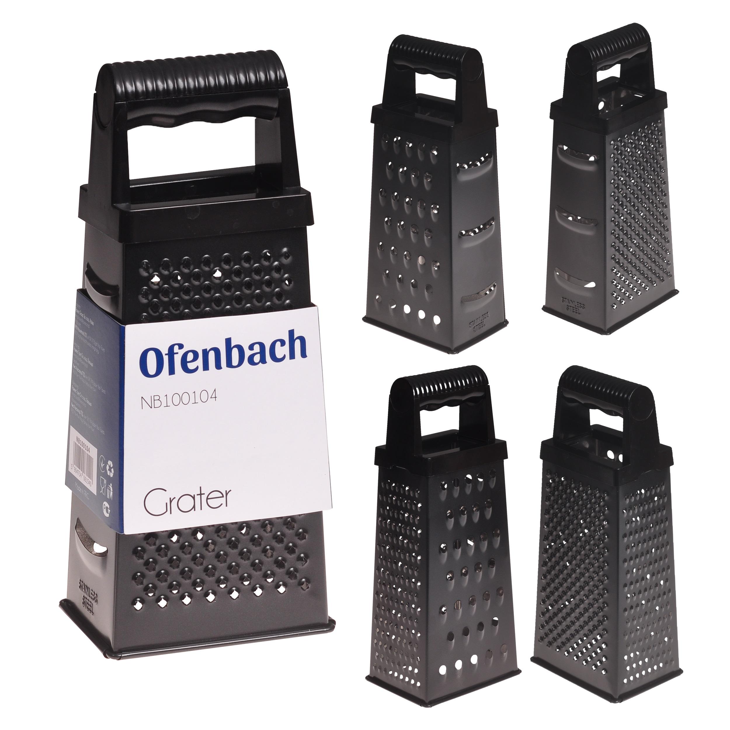Тертка 4-х гранна з протиковзкою основою Ofenbach КМ-100104 з нержавіючої сталі 22х7х9,3 см Сталевий (150-84-100104) - фото 3 Тертка 4-х гранна з протиковзкою основою Ofenbach КМ-100104 з нержавіючої сталі 22х7х9,3 см Сталевий (150-84-100104) - фото 3