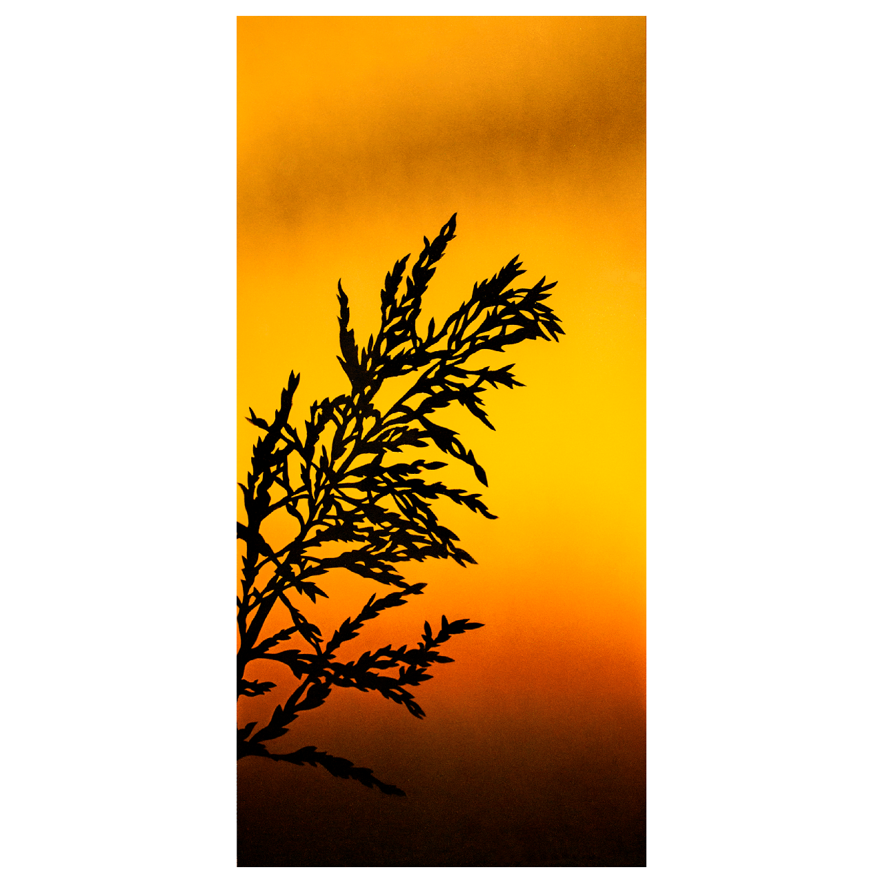 Металокерамічний обігрівач дизайнерський Uden-S-700 Тихий вечір зі шнуром до 14 м2 978х475 мм (25748067)