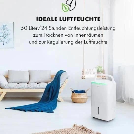 Осушитель воздуха KLARSTEIN DryFy Connect 50 л (10034435) - фото 6