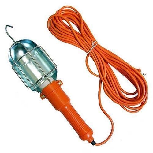 Светильник переносной металлический 15 м Оранжевый (00000002321)