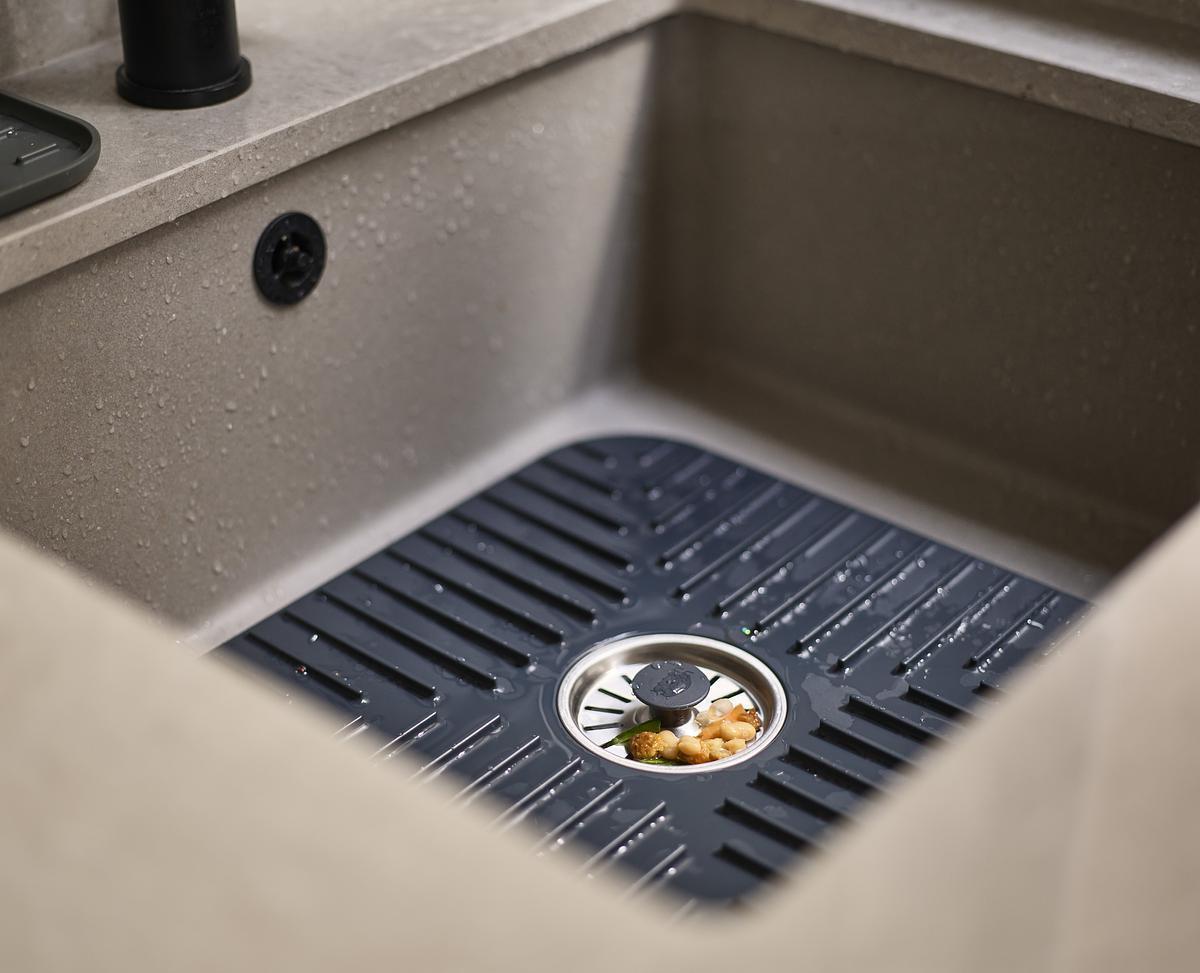 Килимок захисний для миття SinkShield для раковини зі зливом (Sin-120) - фото 2 Килимок захисний для миття SinkShield для раковини зі зливом (Sin-120) - фото 2