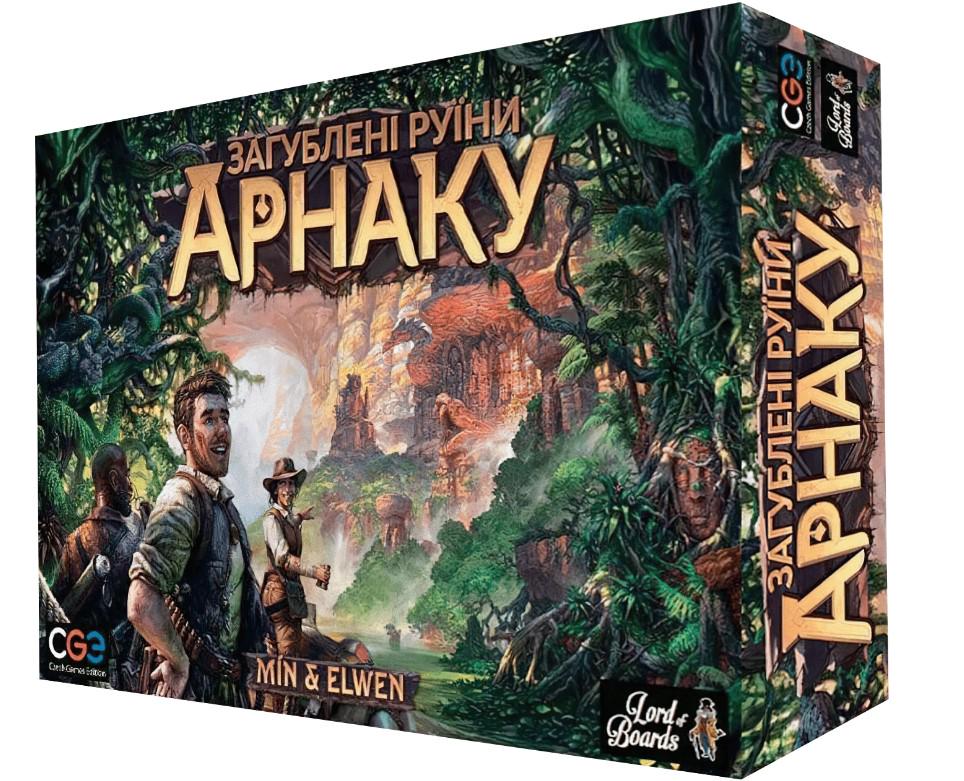 Настольная игра Lost Ruins of Arnak на украинском языке