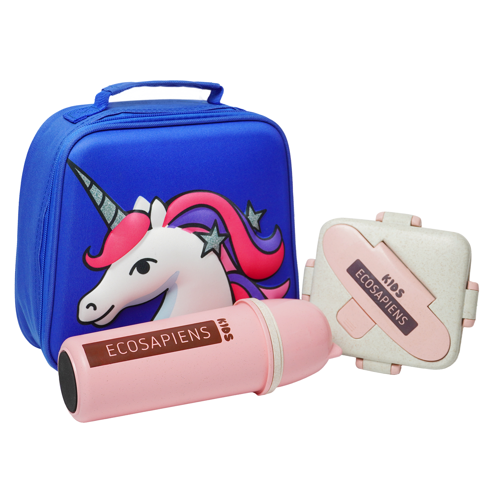 Ланч набор Jooki Unicorn Kids Синий