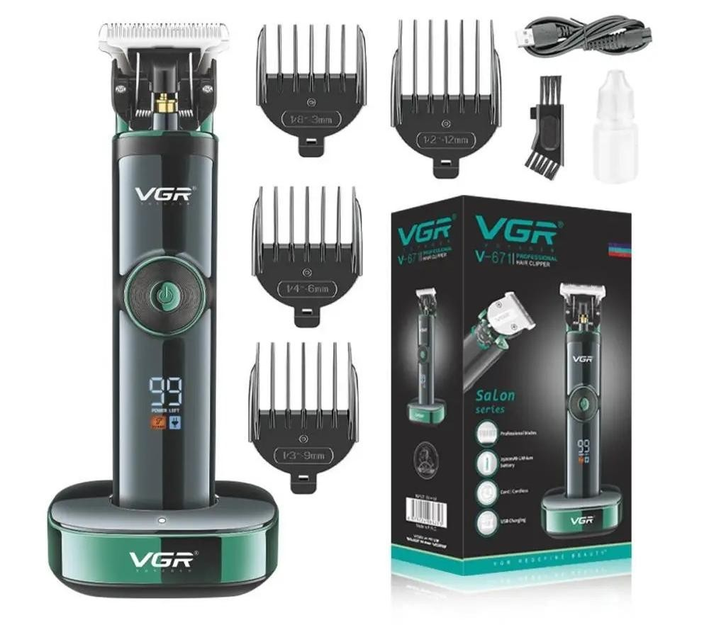 Машинка аккумуляторная для стрижки VGR V-671 (10523)