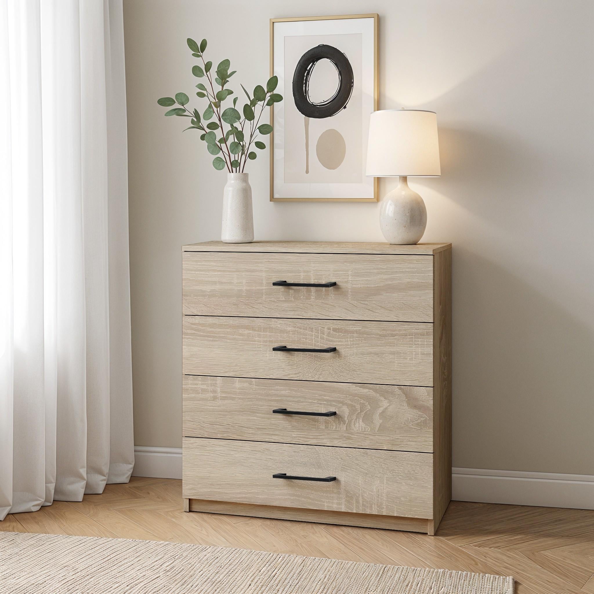 Комод на 4 шухляди Standart 700х415х800 мм Дуб Сонома Комод на 4 шухляди Standart 700х415х800 мм Дуб Сонома