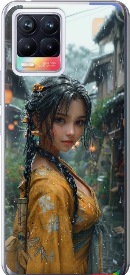 Чехол на Realme 8 Anime-girl (6133t-2303-42517)