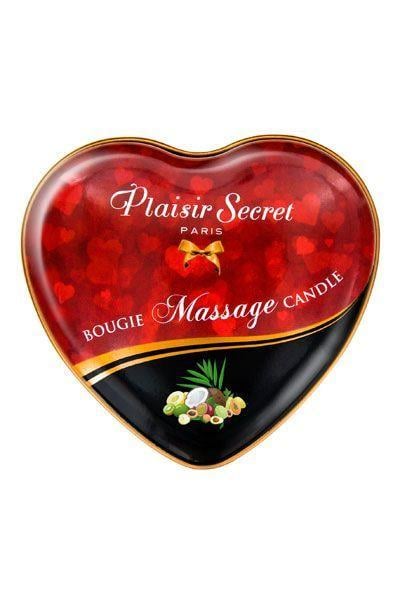 Масажна свічка Plaisirs Secrets Exotic Fruits Серце з ароматом екзотичних фруктів 35 мл (SO1870) - фото 2