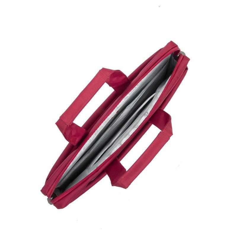 Сумка для ноутбука RivaCase 8630 Polyester Zipper 15,6" Red (26450578) - фото 4