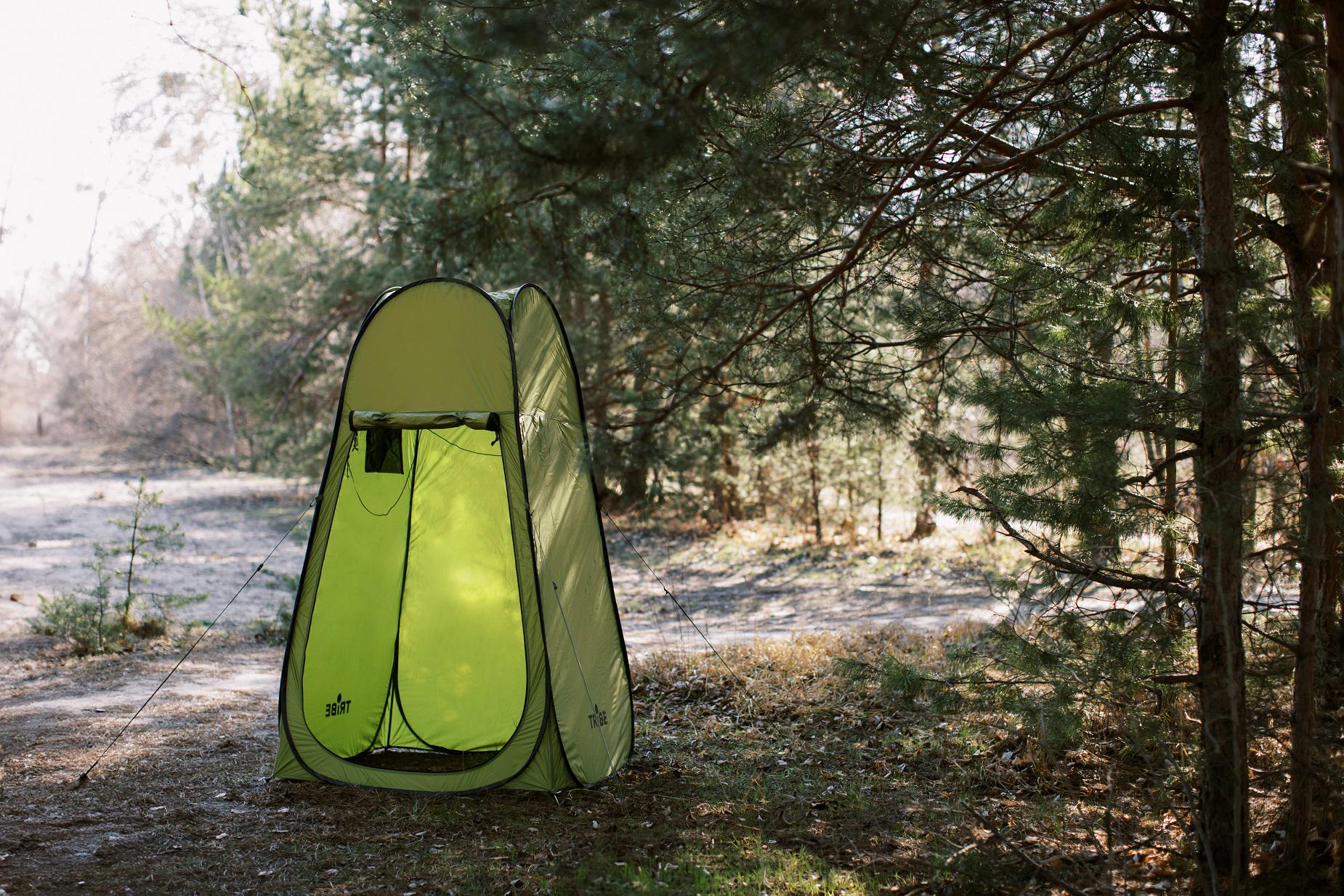 Намет для душу/туалету санітарний Tribe Shower Lite Olive (T-AC-0002) - фото 12 Намет для душу/туалету санітарний Tribe Shower Lite Olive (T-AC-0002) - фото 12