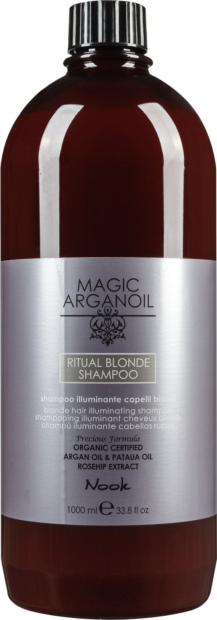 Шампунь Nook Cosmetics RITUAL BLONDE для сяйва світлого волосся 1000 мл (7682) Шампунь Nook Cosmetics RITUAL BLONDE для сяйва світлого волосся 1000 мл (7682)