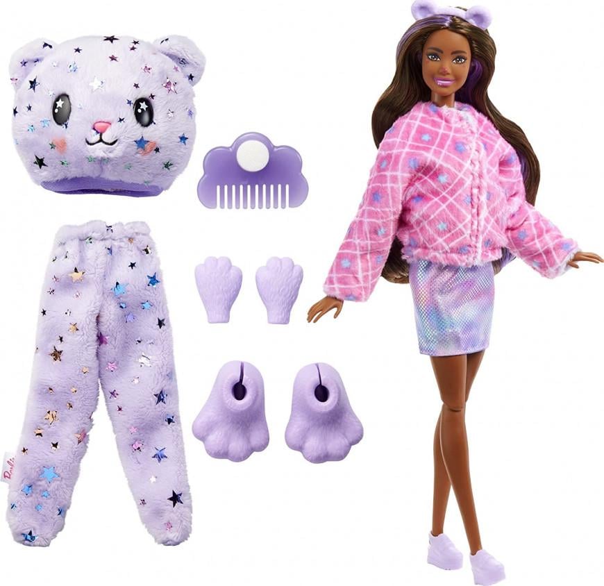 Кукла Barbie Cutie Reveal with Plush Costume Медвежонок (2443117719) - фото 3