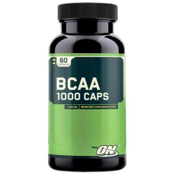 Амінокислота BCAA для спорту Optimum Nutrition BCAA 1000 Caps 60 Caps