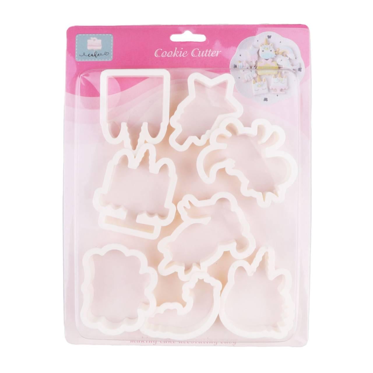 Набор вырубок для печенья Единороги 8 шт (0fa5d92c)