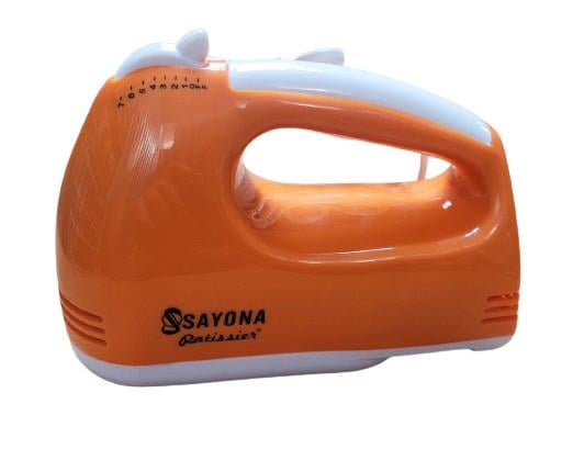 Миксер ручной Sayona LH 133 300 Вт с насадками Оранжевый (1782112935)