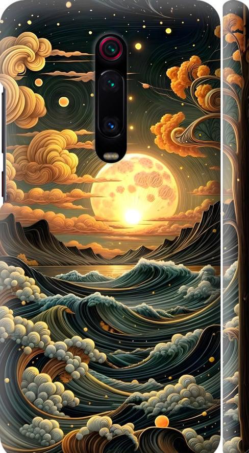 Чехол на Xiaomi Mi 9T Арт волны (6332m-1815-42517) Чехол на Xiaomi Mi 9T Арт волны (6332m-1815-42517)
