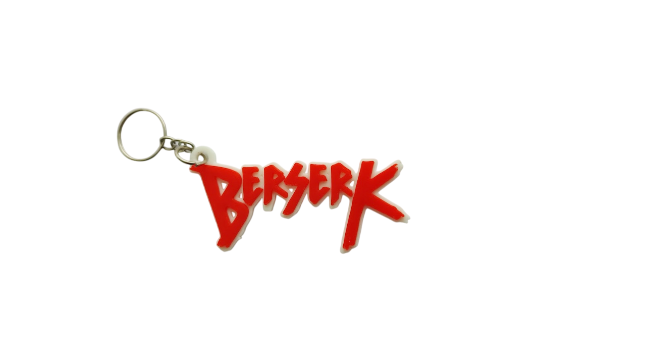 Брелок на ключі Гатс Берсерк Berserk червоний (687)