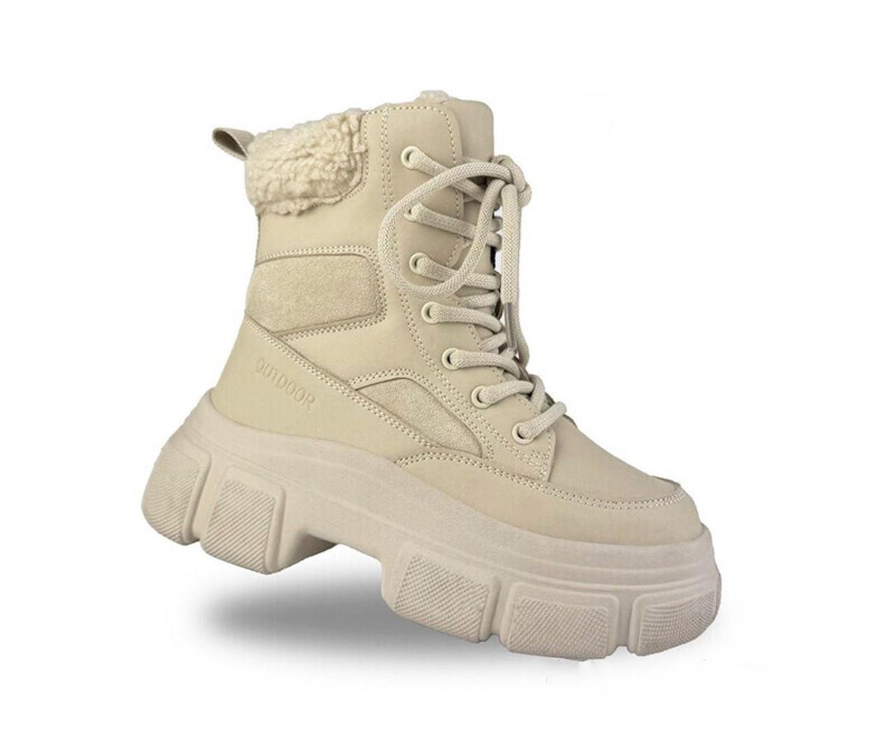 Ботинки зимние для девочек Jong Golf C40437/36 р. 36 Бежевый