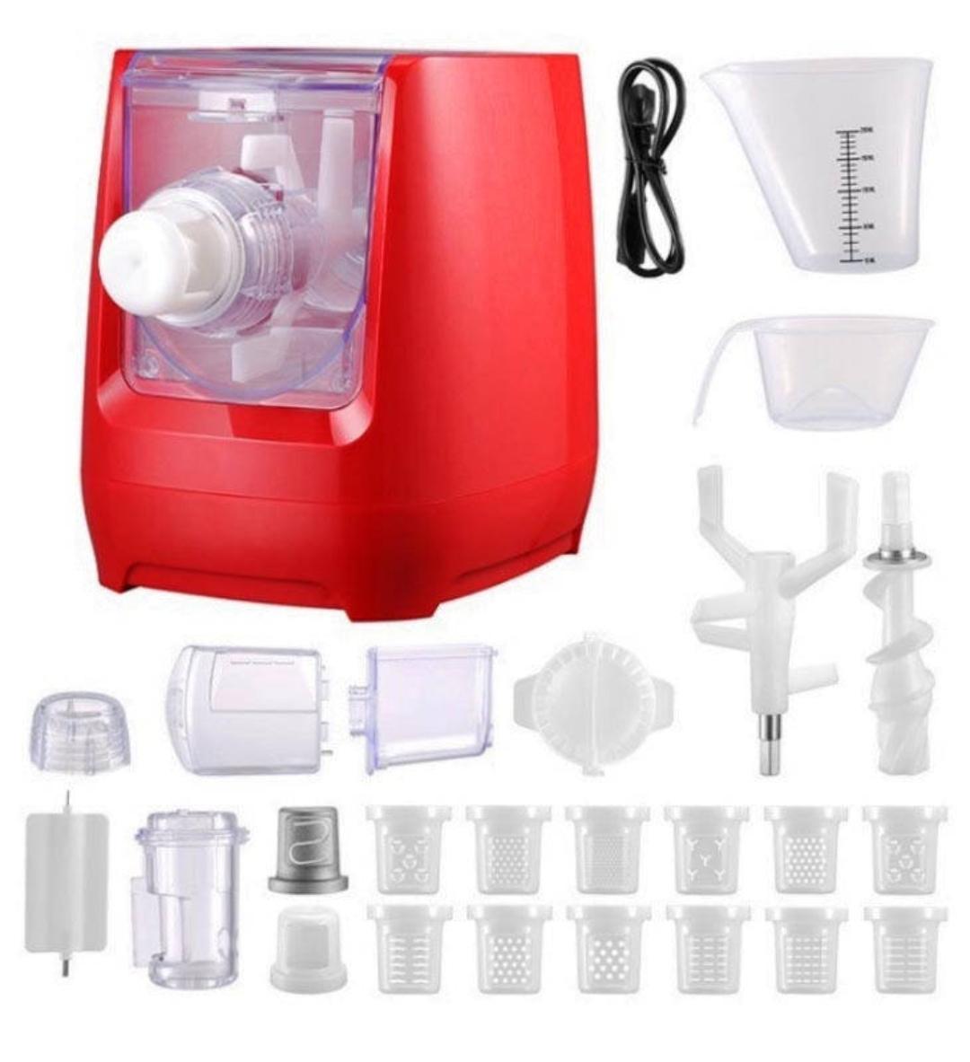 Локшинорізка електрична Sokany 13в1 260 Вт Червоний (SK-1776) - фото 3 Локшинорізка електрична Sokany 13в1 260 Вт Червоний (SK-1776) - фото 3