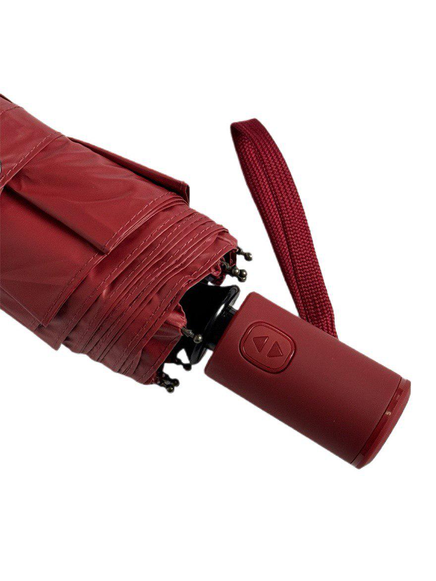 Парасолька автоматична жіноча Unique з квітами 9 спиць Бордовий (3009/4) - фото 3 Парасолька автоматична жіноча Unique з квітами 9 спиць Бордовий (3009/4) - фото 3