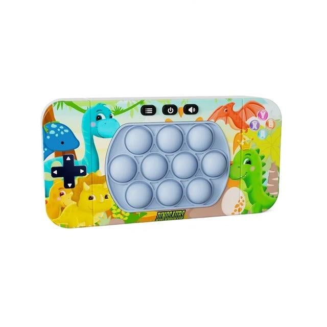 Интерактивная игрушка Quick Push Game Pop It Dinosaur 200 уровней