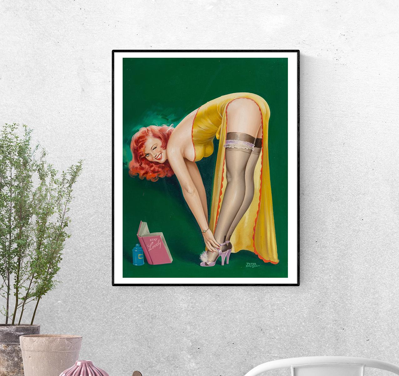 Постер Оставайся прекрасным 1952 Питера Дрибена формат А-0 (pin_up0030023_Poster)