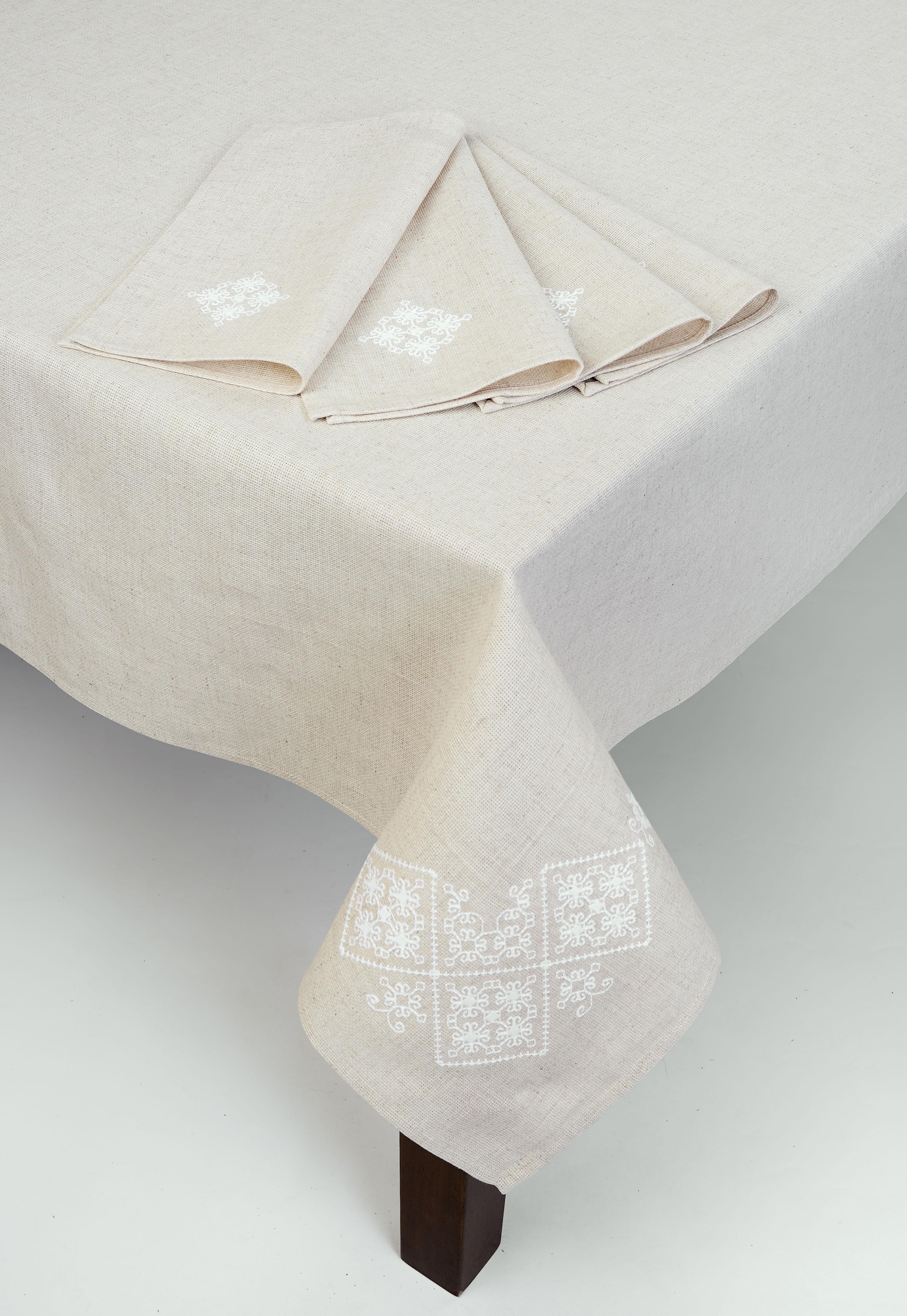 Скатертина вишита без серветок 1,8х1,4 м (339-19/00)