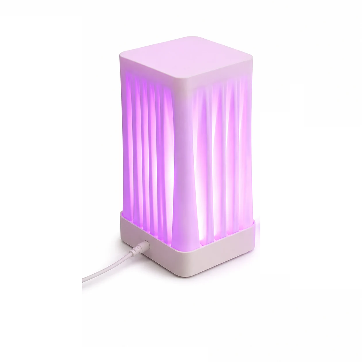 Светильник LED декоративный настольный Волна RGB с пультом USB Кремовый (17585001)