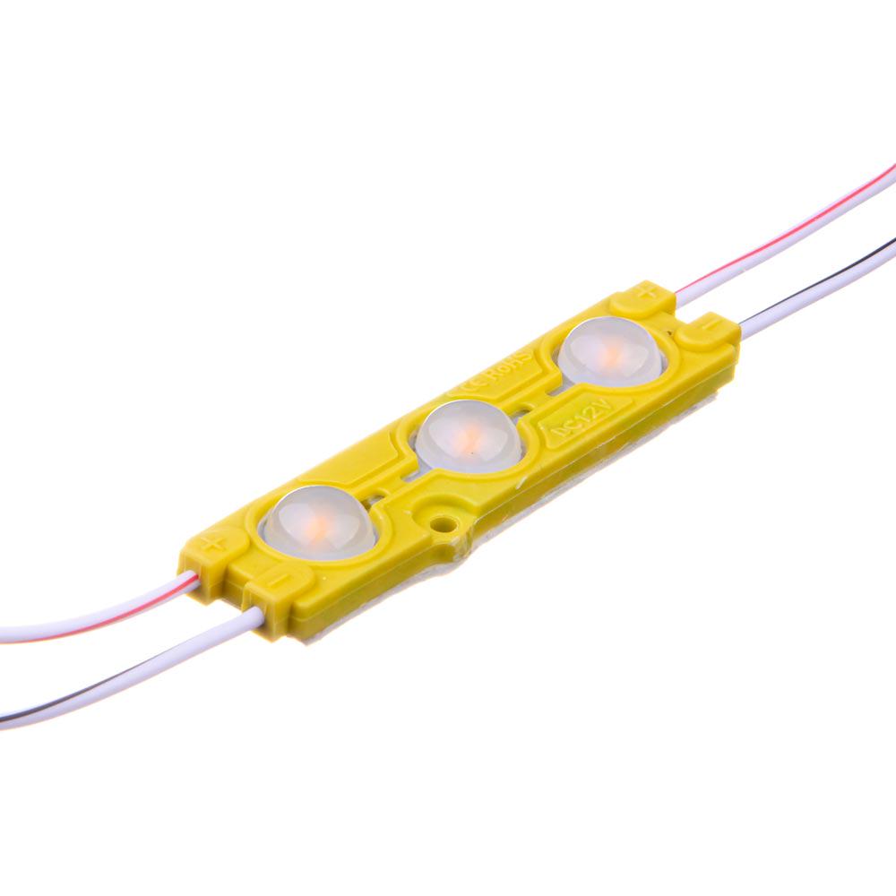Модуль світлодіодний SMD5730 3led 12 V 1,5 W IP65 Жовтий