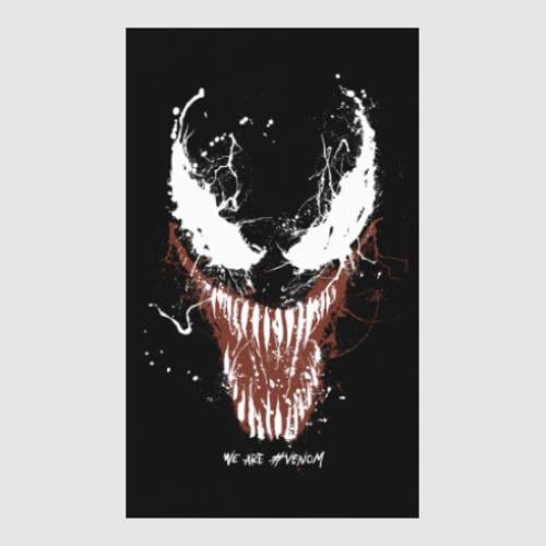 Стикер We are Venom 23,9x40 см Разноцветный (21560497)