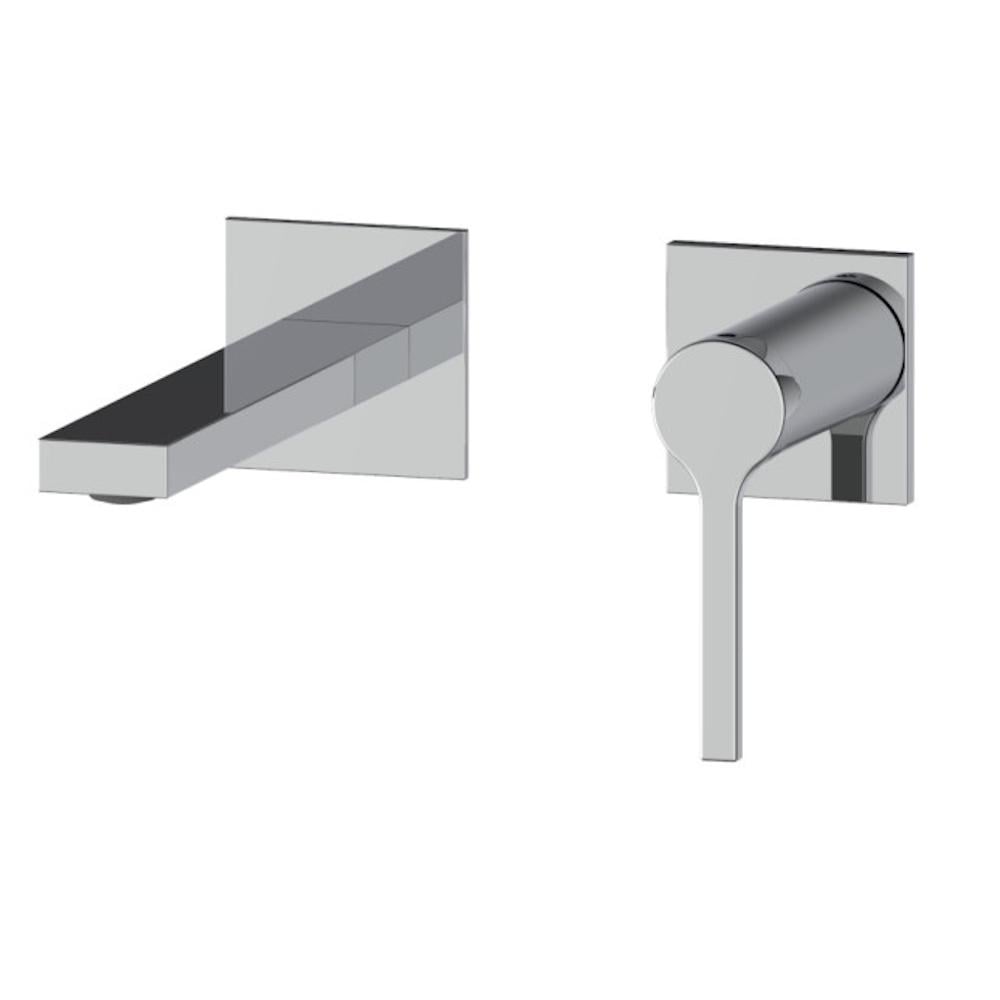 Змішувач для умивальника вбудований Nett QH-22 одноважільний Хром (NET-081170)