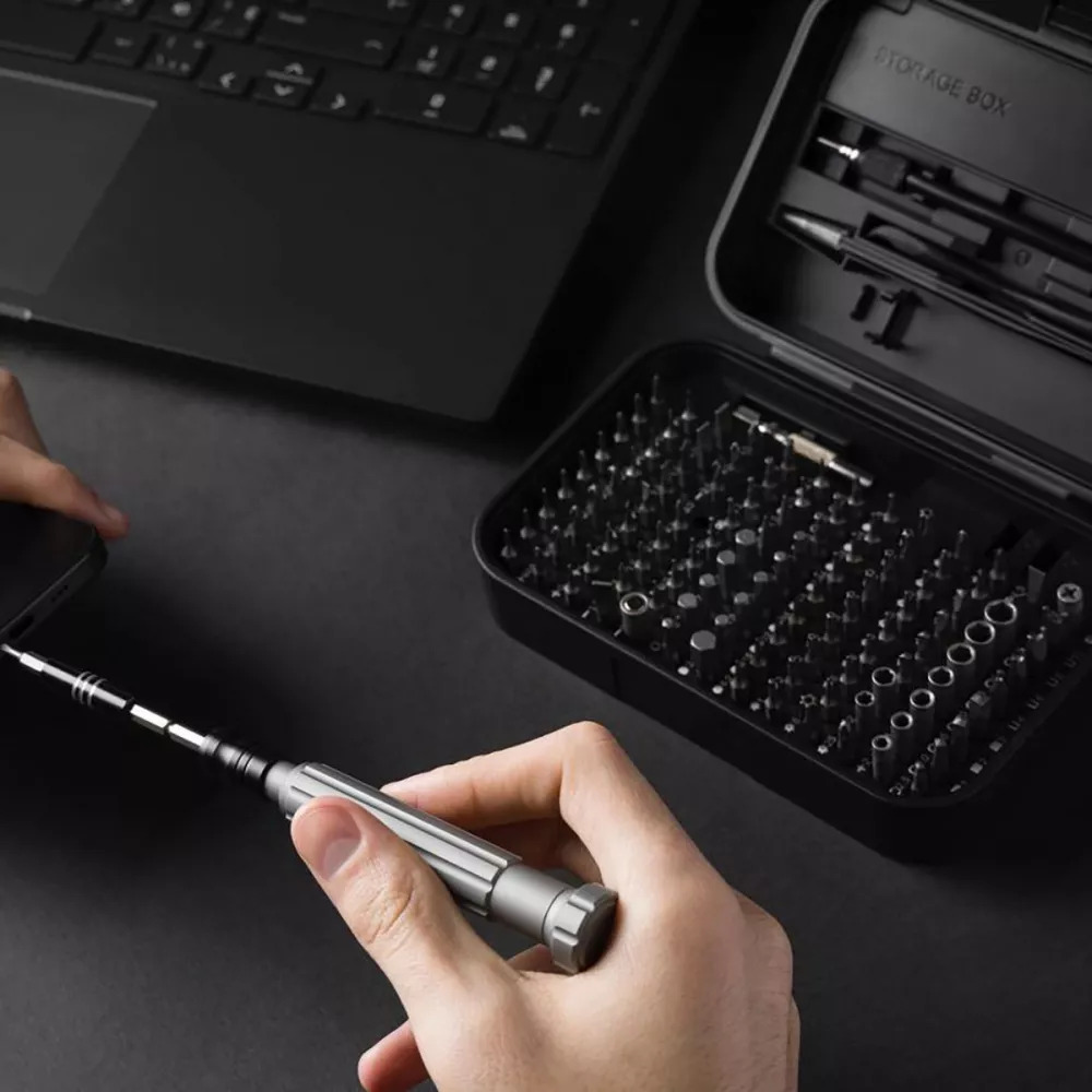 Набір викруток Proove Fixer 150в1 Чорний (27457388) - фото 5 Набір викруток Proove Fixer 150в1 Чорний (27457388) - фото 5