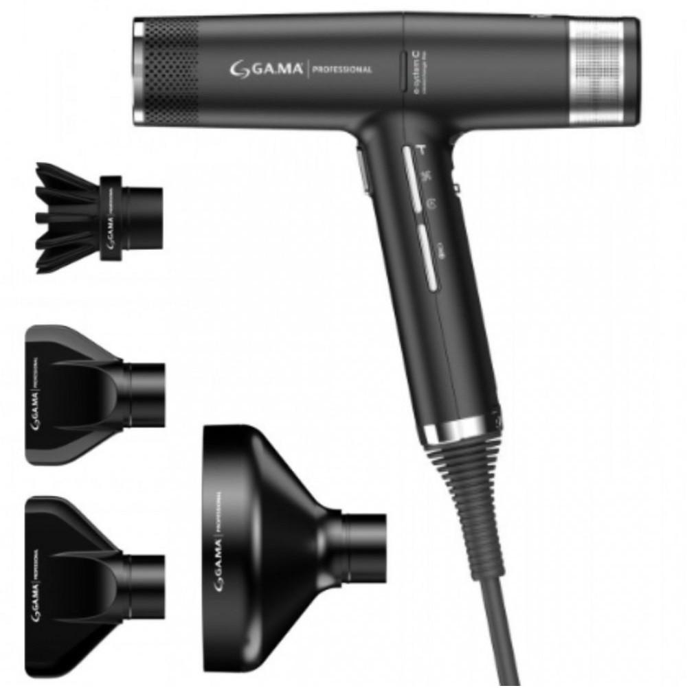 Фен Ga.Ma iQ3 Perfetto Oxy Active 1600 Вт Black (PH6080.BK) - фото 2