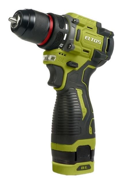 Шуруповерт акумуляторний безщітковий Eltos ДА-16DFR BL знімний патрон 2 Аг 45Нм (54747)
