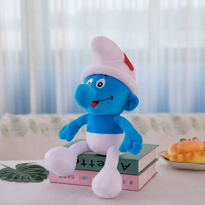Игрушка мягкая смурфик красавчик Смурфики 30 см